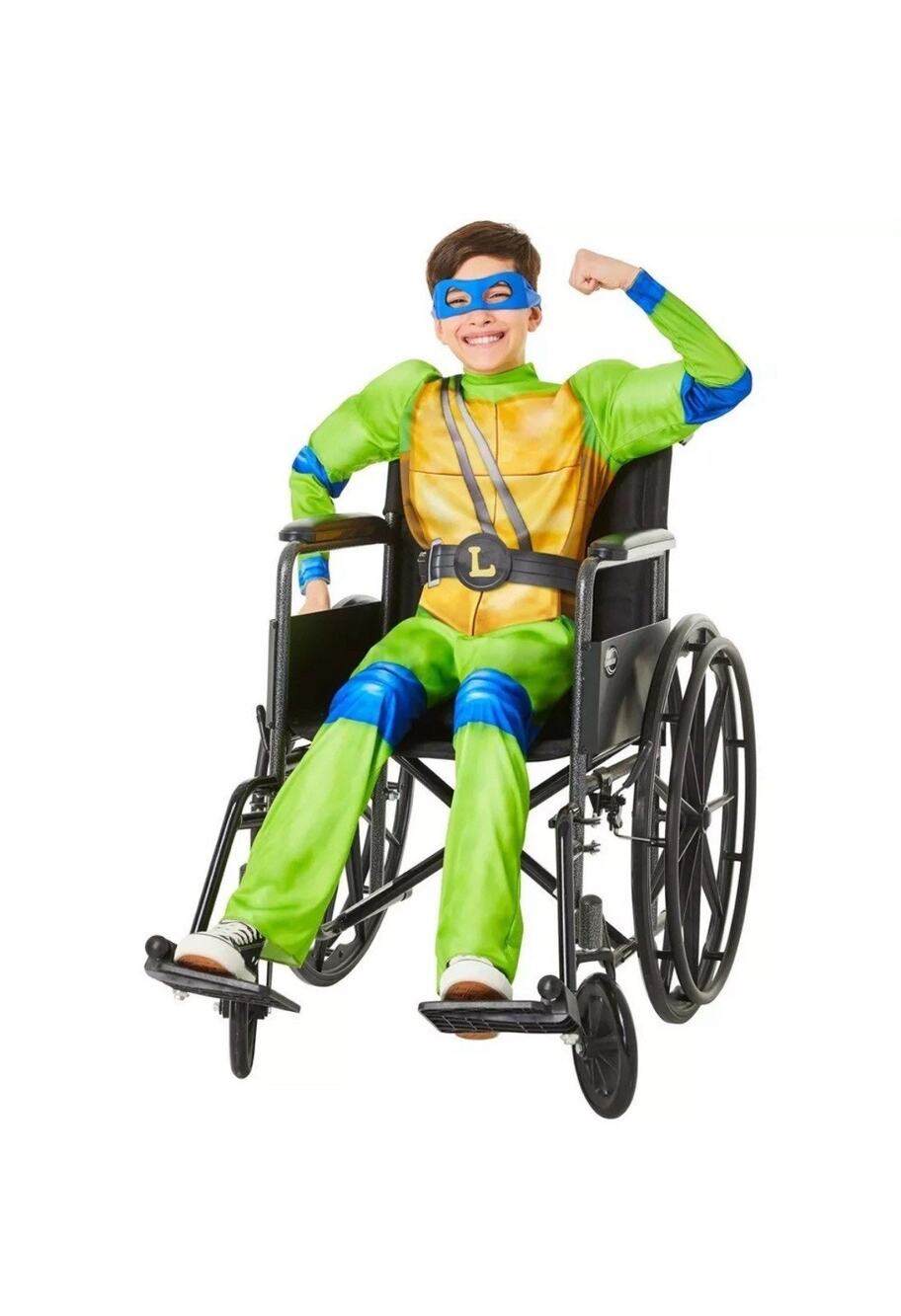 Adaptive Teenage Mutant Ninja Turtles Mutant Mayhem Leo Costume 4-6 Small #1916
